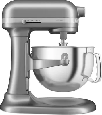 Image de Robot pâtissier multifonction 5.6l 375w argent - Kitchenaid - 5KSM60SPXECU -