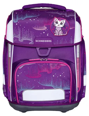 Produktbild von Schneiders Schulranzen Ergolite Set 9-teilig Wavy Dots violett