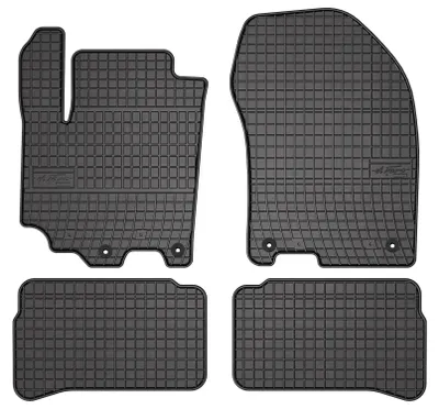 Produktbild von Gummi-Fußmatten für Suzuki Vitara II FL 2018- (SUV) – 4-tlg, Schwarz, passgenau – Wielganizator SolidPRO