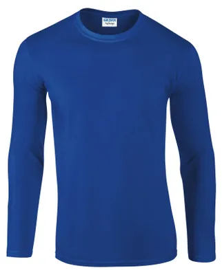 Produktbild von Gildan - T-Shirt für Herren/Damen Uni Langärmlig FK2951 (S) (Königsblau)