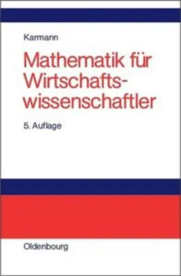 Produktbild von Mathematik für Wirtschaftswissenschaftler