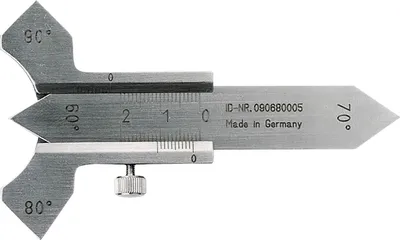 Produktbild von Präzisions Schweißnahtlehre Messbereich 0-20 mm