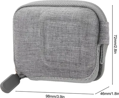 Image de Sacoche de transport pour caméra sportive Insta360 Ace Pro, mini sacoche de rangement, housse de protection antichoc