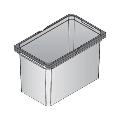 Immagine prodotto di Cestino Envi Free 20811 antracite 16 litri 230 x 382 x 256 mm
