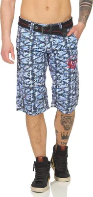 Produktbild von Herren Jungen Kurze Hosen Bermuda Shorts Karo mit Gürtel; Model 5-31