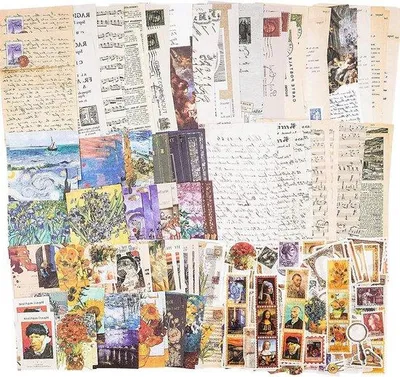 Produktbild von Retro-Sticker Set 200 Teile für Bullet Journal