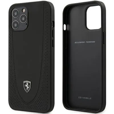 Produktbild von Ferrari Feogohcp12Lbk Iphone 12 Pro Max 6,7"" Czarny/Schwarz Hardcase Off Track Perforiert