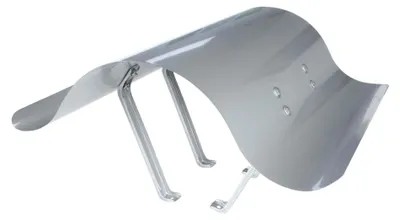 Produktbild von ZAMBELLI Schornsteinabdeckung Kaminabdeckung für Kamingröße 36-45 x 36-45cm Silber Kaminhaube Edelstahl, Germany, formsicher