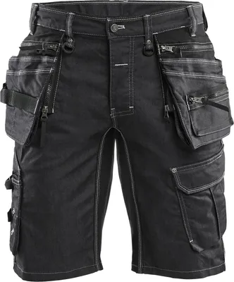 Produktbild von Handwerker Shorts Stretch X1900 "1992 " - Blakläder Schwarz C64