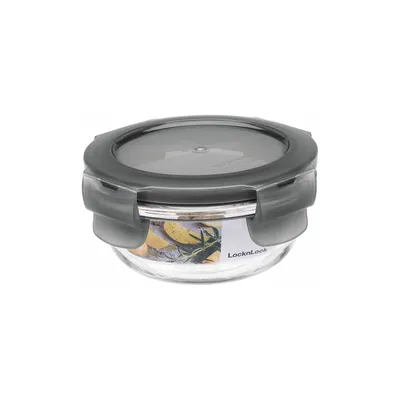 Produktbild von LocknLock  oven glass 130ml Ø 100 x 50 mm, Deckelfarbe grau LLG812G