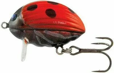Image de Salmo Lil' Bug Coccinelle flottante 3 cm 4 g Wobble