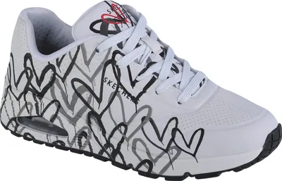 Obrázok produktu pre Skechers Uno-Spread The Love 155507-WBGY, dámske tenisky, biele