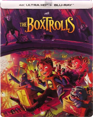 Produktbild von Die Boxtrolls (nur Originalversion) [BLU-RAY 4K+BLU-RAY]