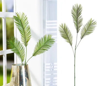 Produktbild von Gilde Deko Palmblatt grün VE 6 57254
