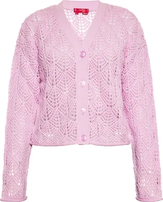 Produktbild von SWIRLY damen strickjacke - pink, M