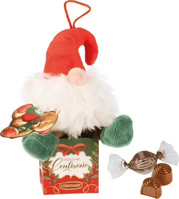 Produktbild von Günthart Plüschwichtel auf Pralinenbox