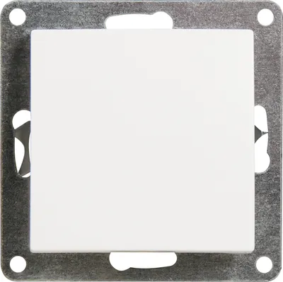 Produktbild von Taster McPower ''Flair'', 250V/10A, UP, weiß