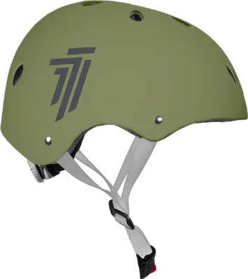 Produktbild von 7-Brand Sporthelm Army Grün Sicher & Leicht für Fahrrad & Skaten 52-56 cm