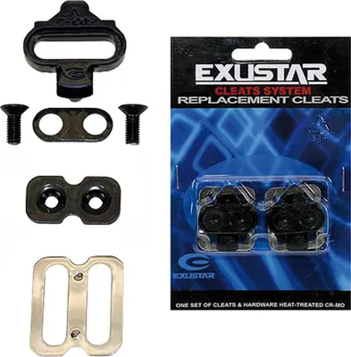 Produktbild von Exustar Pedale Pedalplatten für Shimano SPD schwarz