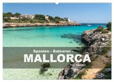 Produktbild von Spanien - Balearen - Mallorca (Wandkalender 2026 DIN A2 quer), CALVENDO Monatskalender