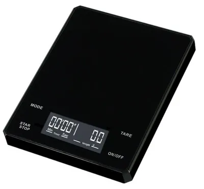 Produktbild von Digitale Kaffeewaage, Espressowaage, Kaffeewaage mit Timer, 3 kg/0,1 g, hohe Präzision