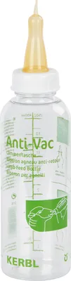 Obrázek produktu pro Kerbl Lämmerflasche Anti-Vac Fassungsvermögen 450 ml, komplett mit Sauger