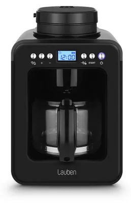 Kaffeemaschine mit Mahlwerk, 600 W, 0,56 l, 2-4 Tassen, Edelstahlfilter
