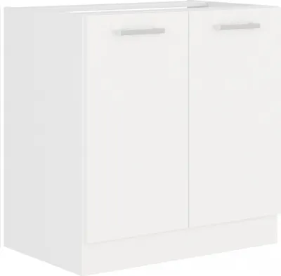 Produktbild von EKO White Spülenschrank 80 Weiss matt Küchenzeile Küchenblock Küche Einbauküche