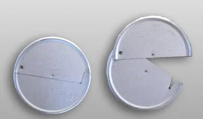 Produktbild von Blech-Endteller, verzinkt 200mm
