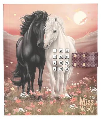 Immagine prodotto di Diario Miss Melody con codice e suoni, motivo 1