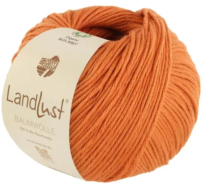 Produktbild von Lana Grossa - Landlust Baumwolle GOTS 0026 zimtorange