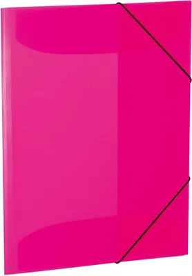 Produktbild von HERMA Sammelmappe A3 neon pink Polypropylen 3St.