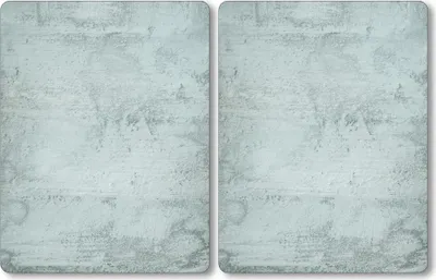 Produktbild von KESPER XL Herdabdeckplatte Glas – Motiv Beton – 50 x 38,5 x 0,8 cm – als Schneidebrett, Spritzschutz & Abdeckung – Artikel 3664013