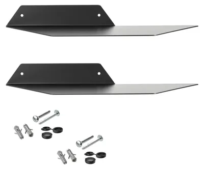 Produktbild von SOTECH Wandregal HOVER 350 x 130 x 40 mm schwarz (2 Stück)
