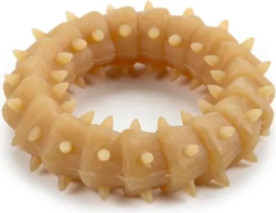 Produktbild von Beeztees Gummiring - Hundespielzeug - Natürlich - 8x8x2 cm