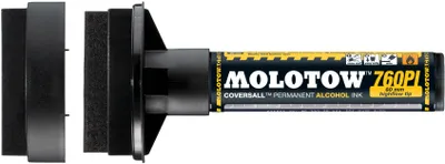 Produktbild von Molotow COVERSALL Marker 760PI Masterpiece 60mm, signalschwarz