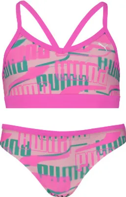 Produktbild von Puma Swim Girls Printed Bikini Set 001 128