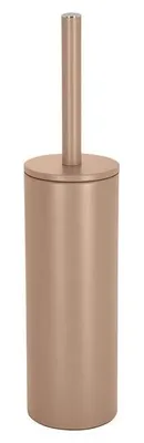 Image de Brosse Wc Avec Support Acier Akira Cappuccino - Msv Spirella Ld