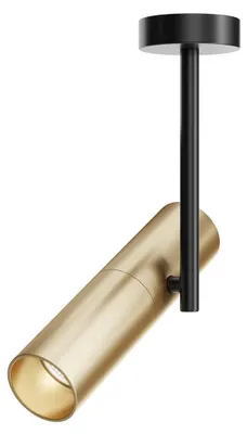 Immagine prodotto di Faretto A Soffitto Moderno Elti Alluminio Nero 1 Luce Gu10 50W