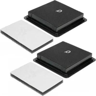 Productafbeelding van 2x HEPA filter set geschikt voor Philips XV1220/01 - 2000 serie