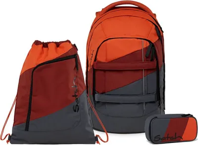 Produktbild von Satch Pack Fire Up NOW OR NEVER Schulrucksack Set 3tlg.