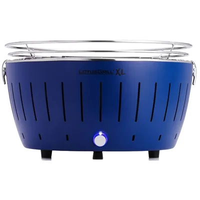 Produktbild von LotusGrill G-TB-435 Holzkohlegrill XL 40,5cm rauchfrei tiefblau