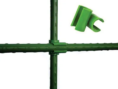 Immagine prodotto di Connettore SC16, 16 mm, in plastica, conf. 12 pz, per pali di supporto da giardino