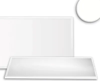 Produktbild von ISOLED LED Panel Professional Line 308x1550mm, UGR19 4H/8H, 36W, RAL 9016, neutralweiß, dimmbar