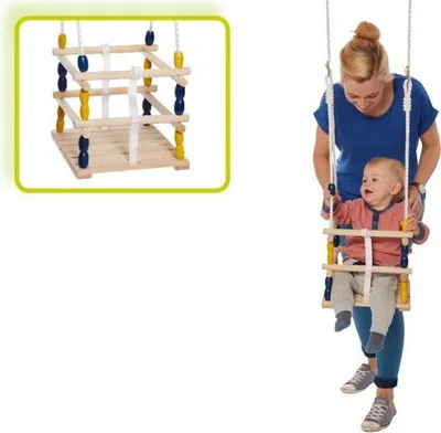 Obrázok produktu pre Happy People Mriežka Baby-Schaukelsitz Holz