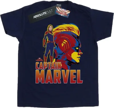 Produktbild von Marvel - T-Shirt für Herren BI20542 (L) (Marineblau)