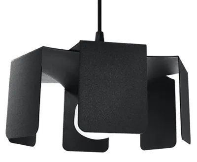 Produktbild von Hängeleuchte TULIP schwarz 1xE27 15W Stahl 110x24x24cm Sollux Lighting