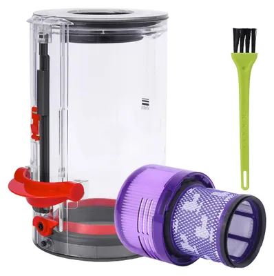 Staubsaugerbehälter für Dyson V11/V15, groß, mit HEPA-Filter