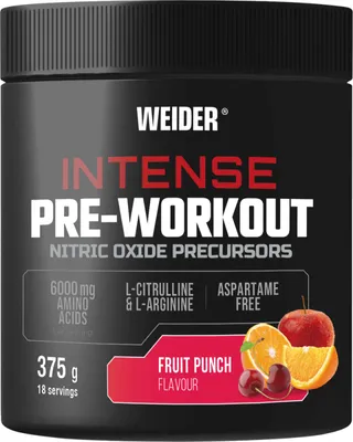 Produktbild von Weider Intense Pre-Workout (18 Serv) Fruit Punch - Pre-Workout - Pre-Workout Booster