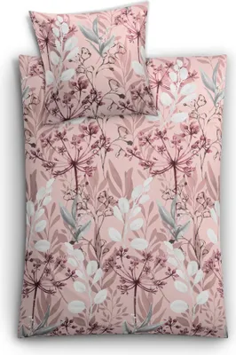 Produktbild von Kleine Wolke Bettwäsche Satin, Lukardis Old Rose, 1-155x220 /1-80x 80